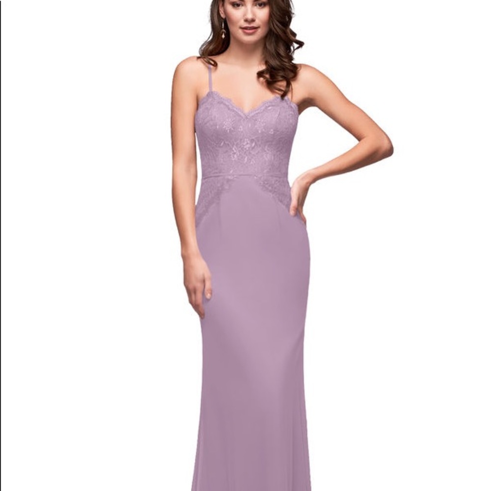 Azazie Bridesmaids Dress Dusty Blue